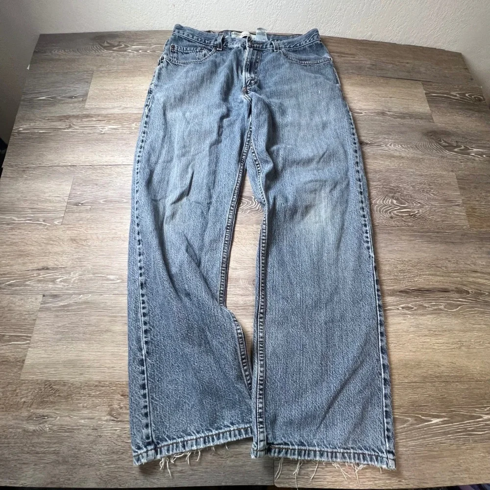 Levis 569 Loose Straight Jeans Mens 34x32 Blue Baggy Skater Denim 569-0601